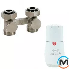 Комплект Vario Term Нікель Standard тип V PRESTIGE PRNYGS0201C/FP (with nipples), фото 