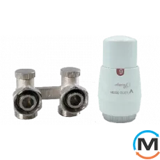 Комплект Vario Term Нікель Standard тип V PRESTIGE прямий PRNYGS0206C/FP (with nipples), фото 