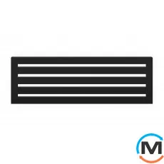 Радіатор Genesis-Aqua FENELI 600x1400 чорний, Колір: Чорний, фото 