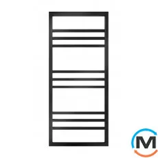 Сушка для рушників Genesis-Aqua ANGEL 1200x530 графіт, Колір: Графіт, Висота (мм): 1200, фото 