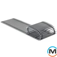 Решітка дюралюмінієва U-CON 1250х230, Виконання: Дюралюмінієва, Ширина (мм): 230, Довжина (мм): 1250, фото 