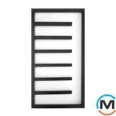 Сушка для рушників Genesis-Aqua COMBO 1200x530 графіт, Колір: Графіт, Висота (мм): 1200, фото 