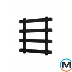 Сушка для рушників Genesis-Aqua OKIBO 1000x700 графіт, Колір: Графіт, Висота (мм): 1000, фото 