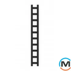 Сушка для рушників Genesis-Aqua SCALA 1200x250 чорний, Колір: Чорний, фото 