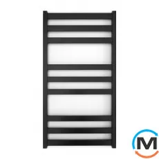 Сушка для рушників Genesis-Aqua TRISTAR FLAT 1000x530 графіт, Колір: Графіт, Висота (мм): 1000, фото 