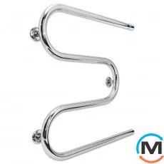 Сушка для рушників водяна Laris Змійовик 25 РС3 500 х 500 1/2'', фото 