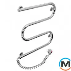 Сушка для рушників електрична Laris Змійовик 25 РС3 500 х 500 Е (підкл. зліва), фото 