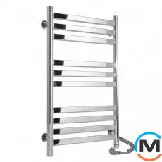 Сушка для рушників електрична Laris Кватро П10 500 х 800 Е (підкл. праворуч), фото 