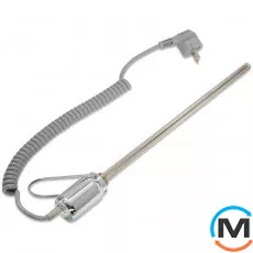 ТЕН CINI для сушки для рушників Хром 600W, фото 