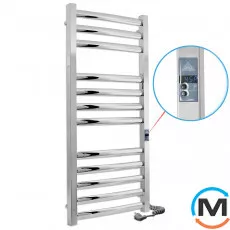 Сушка для рушників електрична Laris Атлант Преміум П12 500 х 1200 Е (підкл. праворуч), фото 