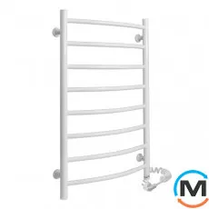 Сушка для рушників електрична Laris Зебра Класик ЧК8 500 х 800 Е (підкл. праворуч), фото 