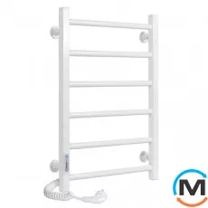 Сушка для рушників електрична Laris Зебра Альфа ЧК6 400 х 600 Е (підкл. зліва) R3, фото 