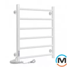 Сушка для рушників електрична Laris Зебра Альфа ЧК6 500 х 600 Е (підкл. зліва) R3, фото 