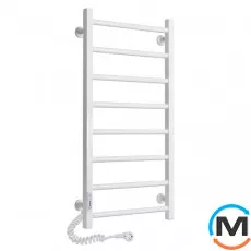 Сушка для рушників електрична Laris Зебра Альфа ЧК8 400 х 800 Е (підкл. зліва) R3, фото 