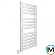 Сушка для рушників електрична Laris Зебра Атлант Преміум ЧК14 500 х 1200 Е (підкл. зліва), фото 