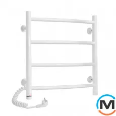 Сушка для рушників електрична Laris Зебра Класик ЧК4 500 х 500 Е (підкл. зліва), фото 