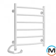 Сушка для рушників електрична Laris Зебра Класик ЧК6 500 х 600 Е (підкл. зліва), фото 