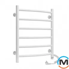 Сушка для рушників електрична Laris Зебра Класик ЧК6 500 х 600 Е (підкл. праворуч), фото 