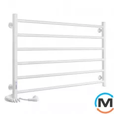 Сушка для рушників електрична Laris Зебра Горизонт ЧК6 1000 х 600 Е (підкл. зліва) R3, фото 