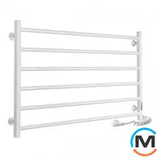 Сушка для рушників електрична Laris Зебра Горизонт ЧК6 1000 х 600 Е (підкл. праворуч) R3, фото 