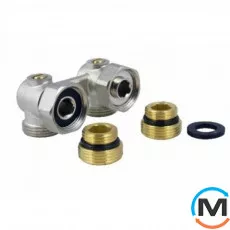 Вузол нижнього підключення кутовий Fado 1/2", фото 