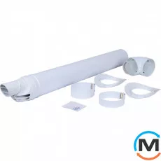 Комплект дымохода Vaillant для горизонтального прохода через стену  60/100 РР (конд.), фото 