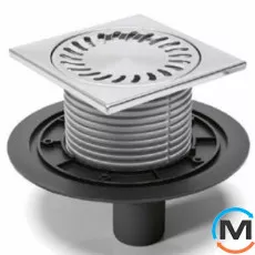 Трап із вертикальним випуском MCH 384A, Випуск сифону: Вертикальний, фото 