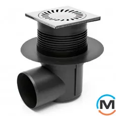 Трап із горизонтальним випуском MCH 424 SN, Випуск сифону: Горизонтальний, фото 