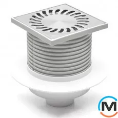 Трап із вертикальним випуском MCH 440 XL сухий сифон, Випуск сифону: Вертикальний, фото 