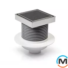 Трап із вертикальним випуском MCH C 420 L гідрозатвор, Випуск сифону: Вертикальний, фото 