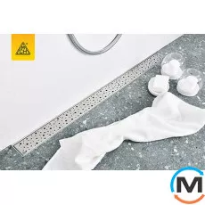 Душовий канал MCH CH 450 DN 3 з ґратами "Краплі", фото 