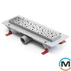 Душовий канал MCH CH 350 D з ґратами "Краплі", фото 