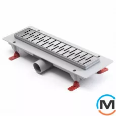 Душовий канал MCH CH 350 M з ґратами "Медіум", Монтажна довжина (мм): 415, фото 