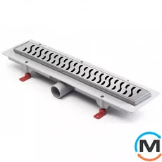 Душовий канал MCH CH 450 H з ґратами "Гармонія", Монтажна довжина (мм): 515, фото 