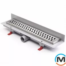 Душовий канал MCH CH 450 HN 3 з ґратами "Гармонія", Монтажна довжина (мм): 515, фото 