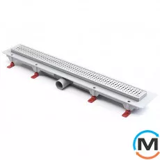 Душовий канал MCH CH 850/50 BN 1 з ґратами "Бейзік", Монтажна довжина (мм): 915, фото 