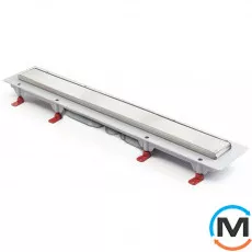 Душовий канал MCH CH 1050/S40 KN 1 з ґратами "Класик/Під плитку", Монтажна довжина (мм): 1115, фото 