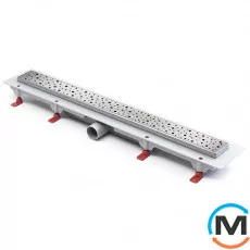 Душовий канал MCH CH 750 D з ґратами "Краплі", фото 