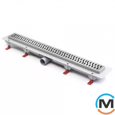 Душовий канал MCH CH 650 H з ґратами "Гармонія", Монтажна довжина (мм): 715, фото 