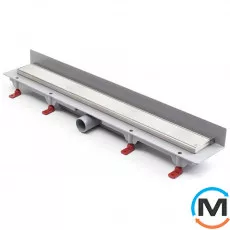 Душовий канал MCH CH 650 KN 3 з ґратами "Класик/Під плитку", Монтажна довжина (мм): 715, фото 