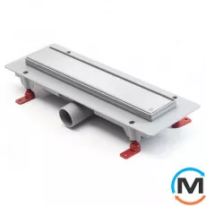 Душовий канал MCH CH 350 KN 1 з ґратами "Класик/Під плитку", Монтажна довжина (мм): 415, фото 