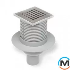 Трап із вертикальним випуском MCH G 420 NL гідрозатвор, Випуск сифону: Вертикальний, фото 