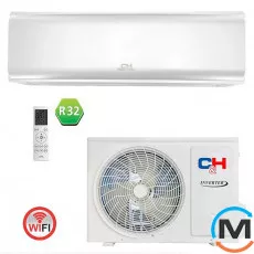 Кондиціонер Cooper&Hunter NORDIC PREMIUM WHITE CH-S24FTXN-PW, Колір: Білий, Площа приміщення (кв.м): 70, фото 