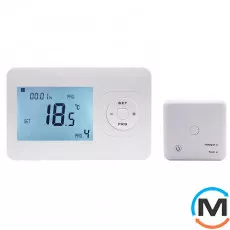 Беспроводной комнатный термостат с WiFi управлением Tervix Pro Line для газового/электрического котл, Цвет: Белый, фото 