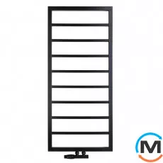 Сушка для рушників Luxrad A3 1120х500х63-73 (275 Вт) підключення нижнє центр RAL 9005 матовий, фото 