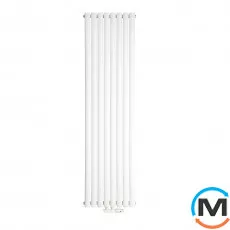 Радиатор Luxrad Fortuna 1800x468x88 (989 Вт) подключение нижнее центр белый RAL9003, Цвет: Белый, фото 