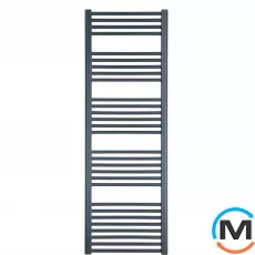 Сушка для рушників Luxrad Regular 1480х500х77-96 (615 Вт) антрацит RAL 7016, Висота (мм): 1480, фото 