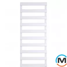 Сушка для рушників Luxrad Scala NEW 840х500х79-89 (373 Вт) білий RAL 9003, Колір: Білий, Висота (мм): 840, фото 