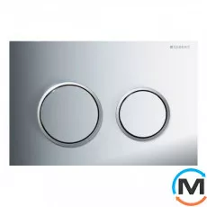 Клавіша змиву Geberit Omega20, хром (115.085.KH.1), фото 