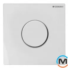 Кнопка Geberit Sigma01 для уриналу, біла (116.011.11.5), фото 